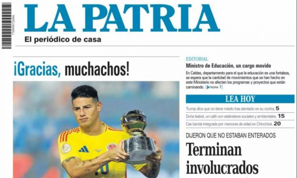 La reacción de la prensa colombiana