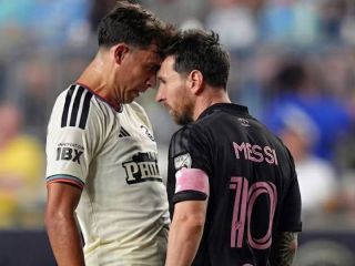 Messi fue sancionado por la MLS tras el cruce con un rival