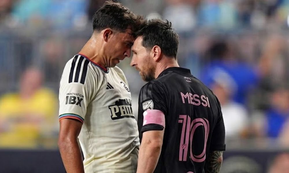 Messi fue sancionado por la MLS tras el cruce con un rival
