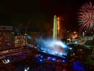 Ms de 200 mil personas en la inauguracin de los Juegos Olmpicos