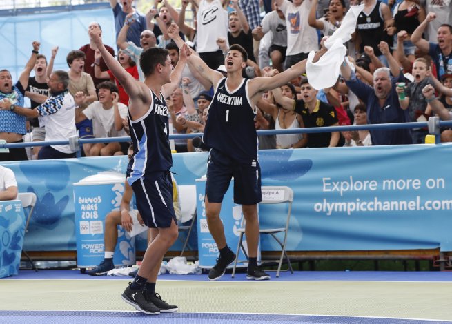 Medalla de oro en Básquetbol 3x3