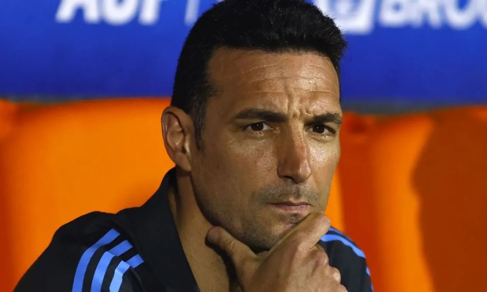 Scaloni valoró el triunfo y cuidó a Messi