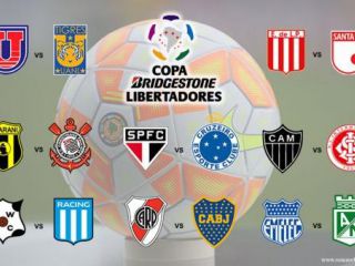Los cruces de octavos de la Copa Libertadores