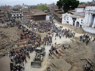 El terremoto desplaz Katmand tres metros al sur