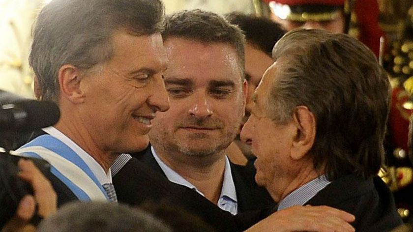 Macri despidió a su padre en Pilar