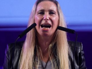 Karina Milei reapareci en La Matanza en medio de la crisis por los audios de la ANDIS