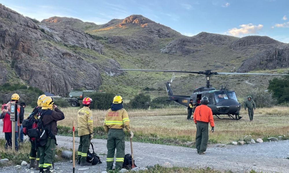 Incendios en la Patagonia
