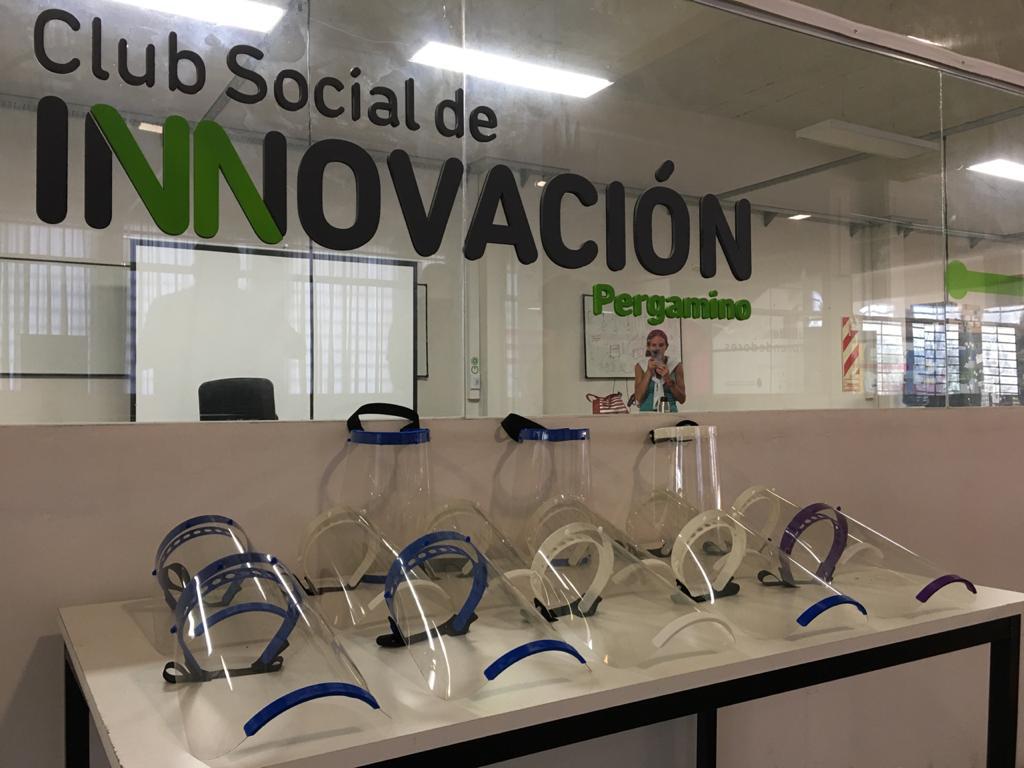 Producen en Pergamino máscaras faciales para efectores del sistema de salud