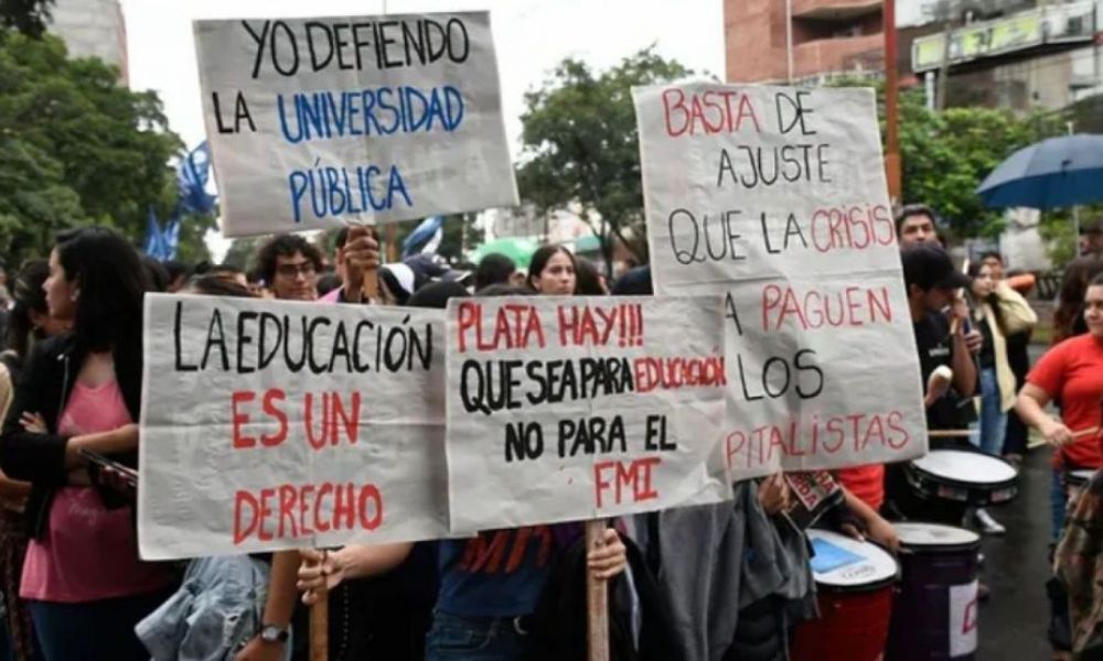 Docentes universitarios anuncian paro nacional