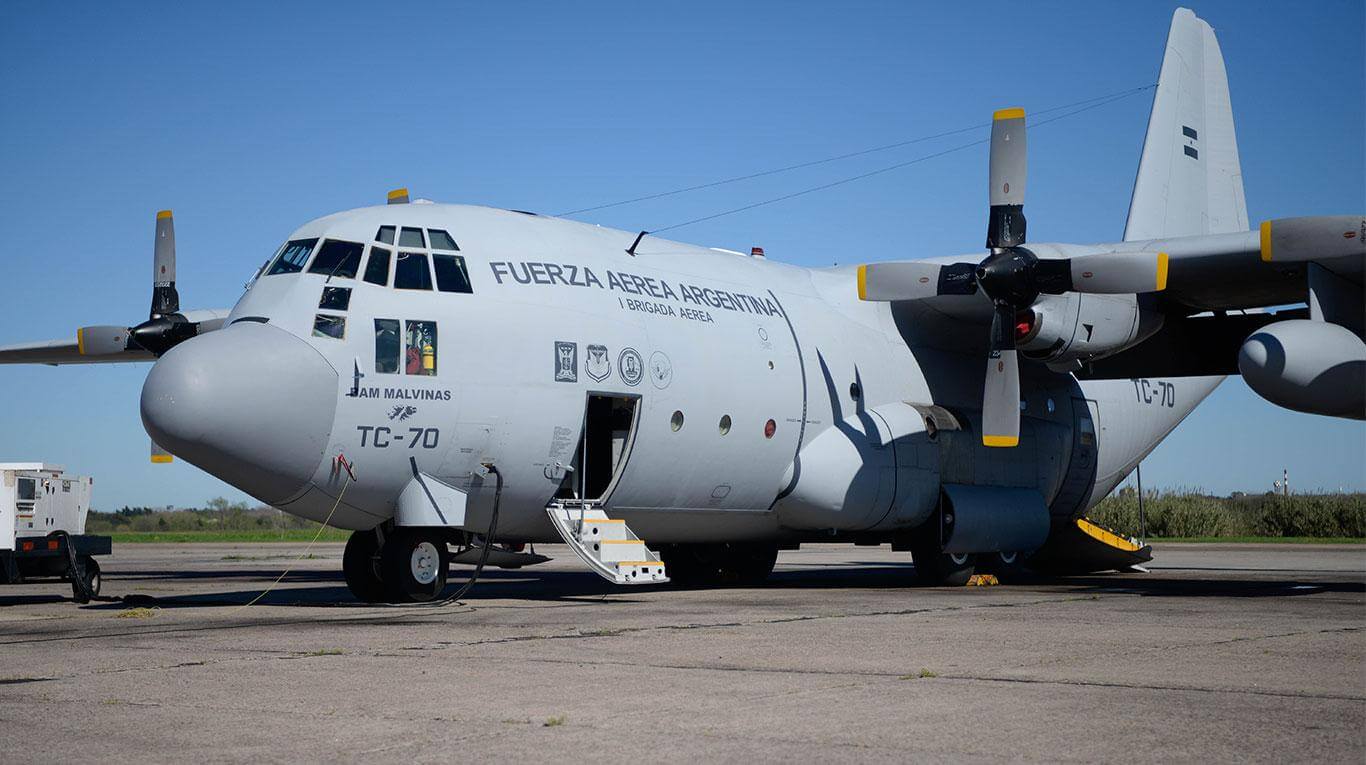 El cielo de Pergamino fue testigo de la repatriación de 300 argentinos varados en Perú y Ecuador