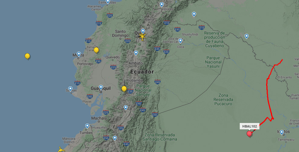 Los globos de Google ahora más visibles en Flightradar24