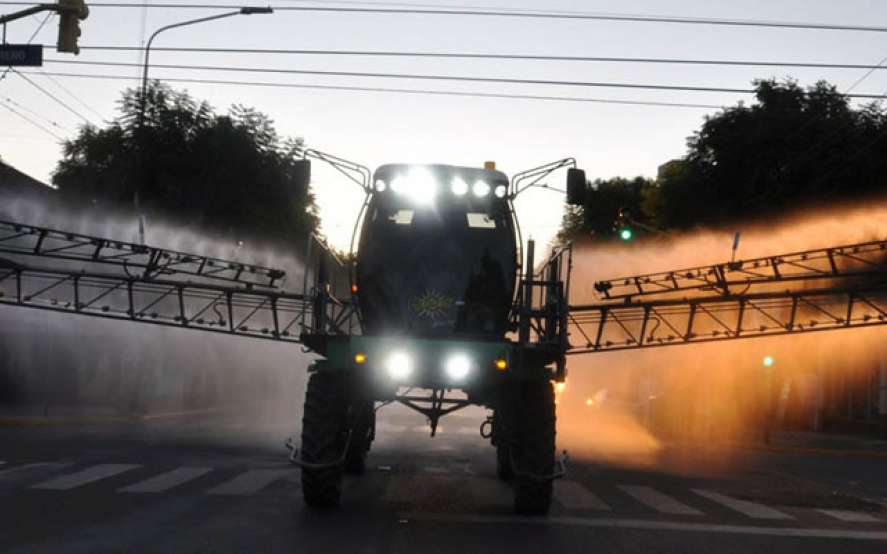 Pergamino: Secuestraron el Mosquito que desinfectó las calles