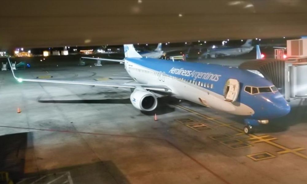 Vuelo de Aerolíneas Argentinas a Moscú