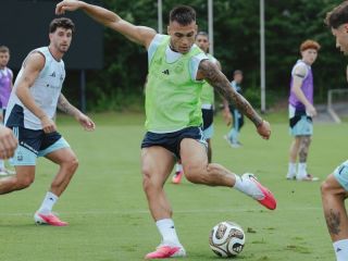 La Selección completó su último entrenamiento en Atlanta y viajó a Nueva York