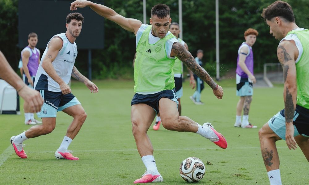 La Selección completó su último entrenamiento en Atlanta