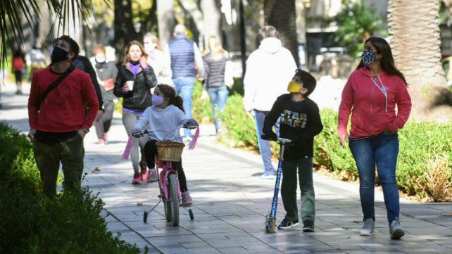 Primer día de paseos recreativos en Rosario