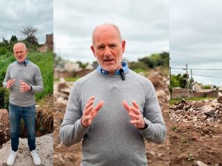 Maiztegui reclamó a la Provincia más de $1.400 millones para terminar la obra del Colector Norte en Pergamino