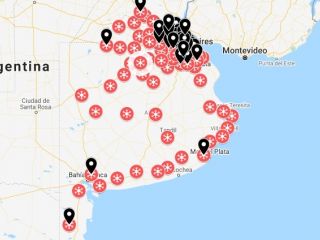 El mapa interactivo que muestra a los 49 distritos bonaerenses libres de contagios