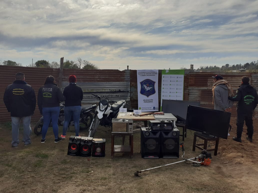 Pergamino: Dos detenidos en Barrio Acevedo por comercialización de estupefacientes