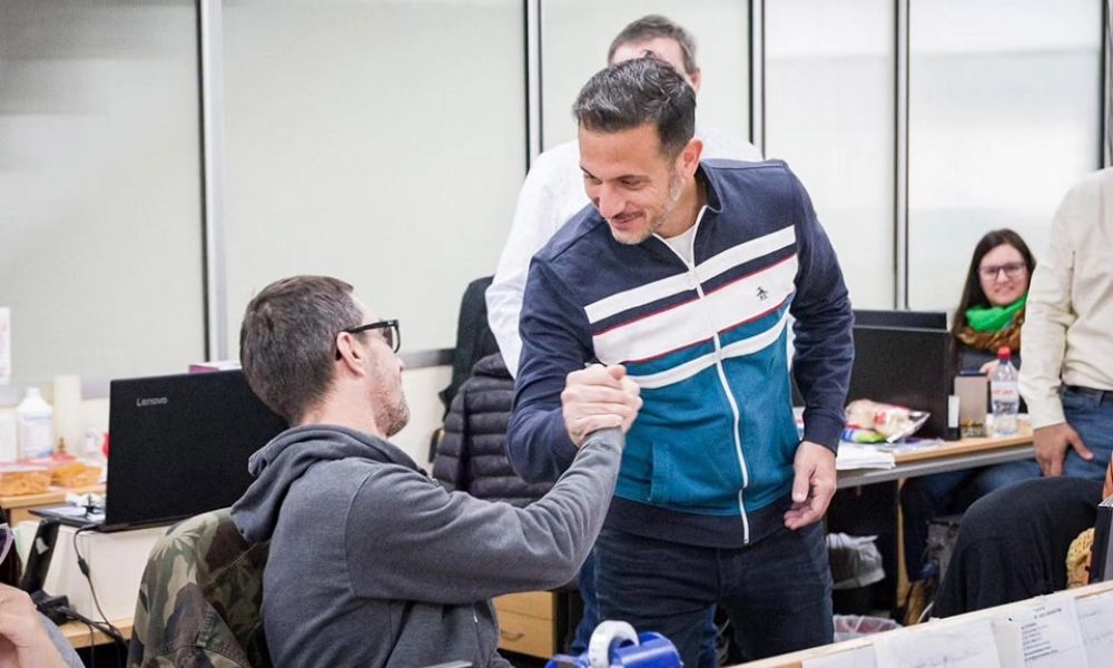 El candidato a intendente de Lanús, Julián Álvarez