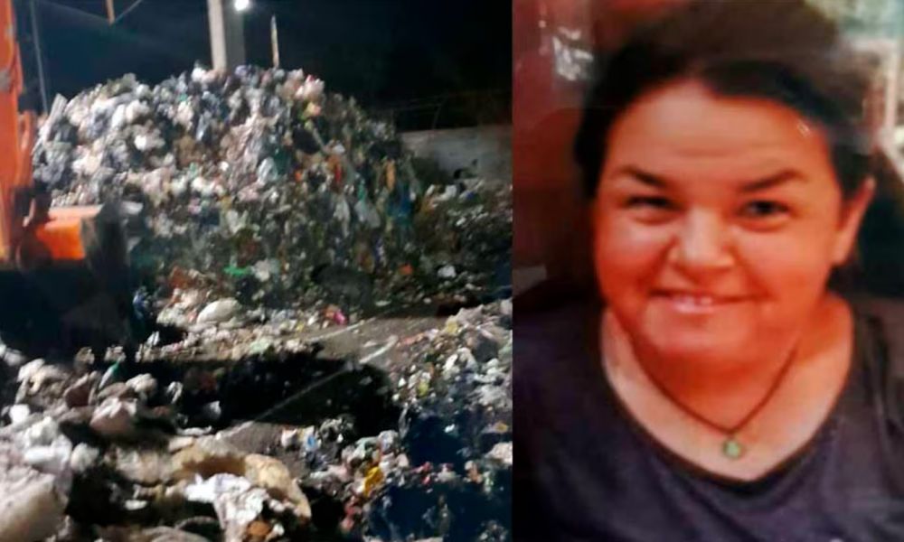 Murió aplastada por basura en un centro de reciclaje