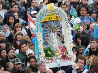 Comenz la 51 Peregrinacin a Lujn: Miles de fieles ya caminan hacia la Baslica