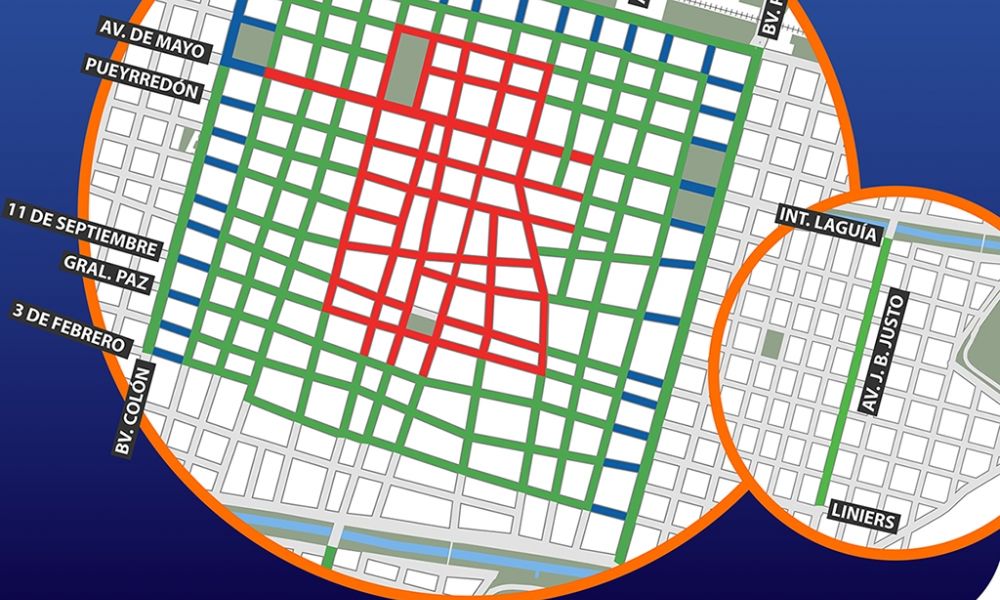 El estacionamiento en Pergamino con cambios