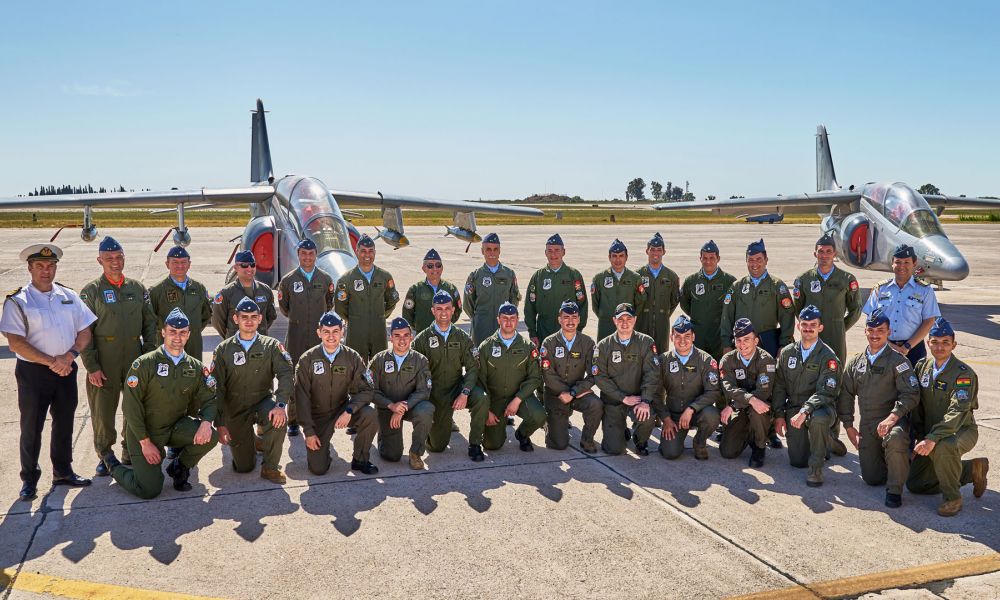 Nueva generación de pilotos de combate
