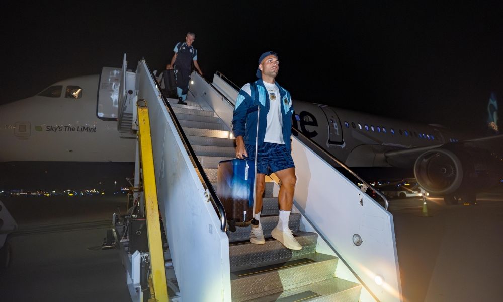 La Selección Argentina ya se encuentra en Miami