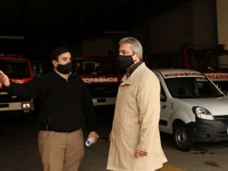 Bomberos Voluntarios de Pergamino recibi un subsidio de $1.000.000