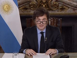 Cadena Nacional: Milei en su mensaje por el primer ao de gestin