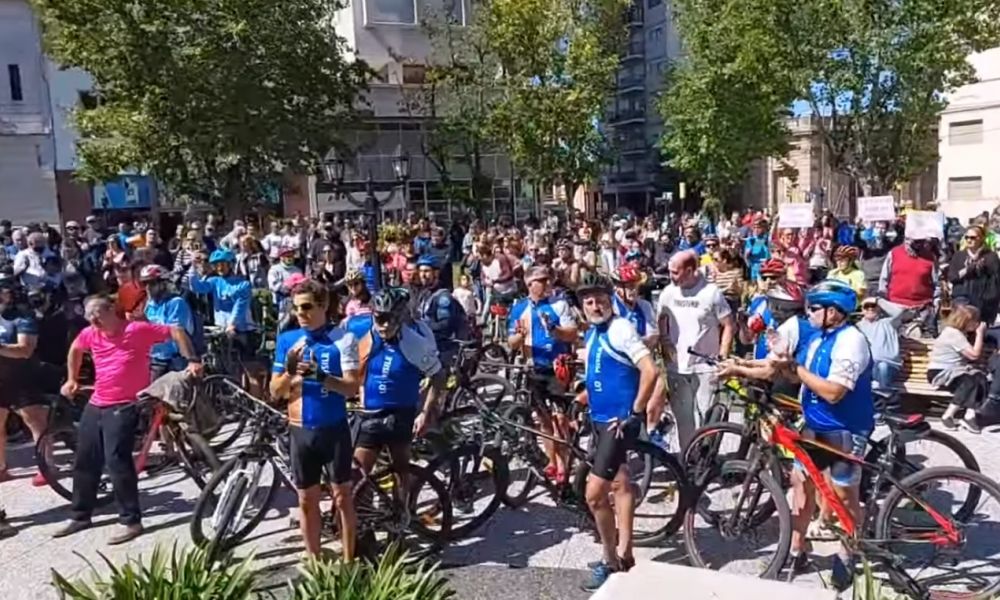 Multitudinaria marcha contra la inseguridad