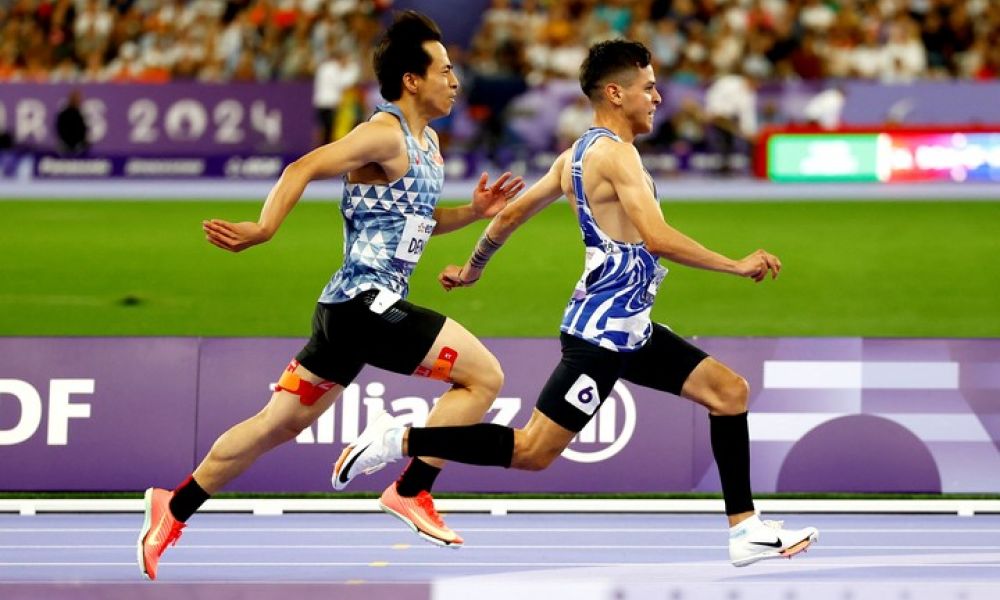 Alexis Chávez es Medalla de Plata en los 100 metros