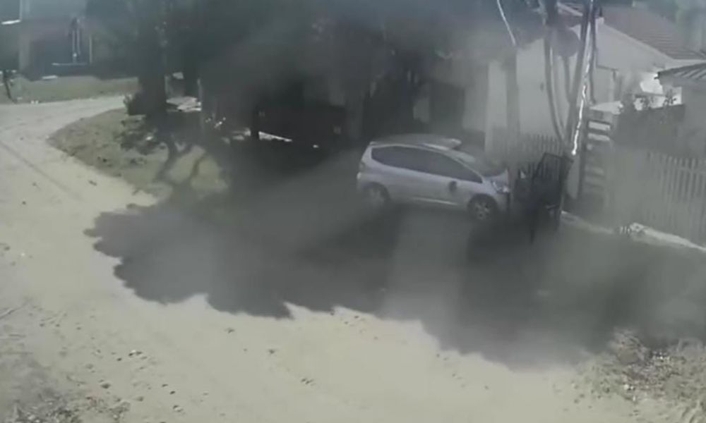 Choque, alcoholemia positiva y detención