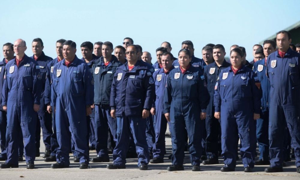 Ceremonia de presentación IA 63 Pampa III