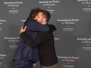 Milei en la Cumbre de Suiza: Mi mximo apoyo al pueblo de Ucrania y al amigo Zelenski