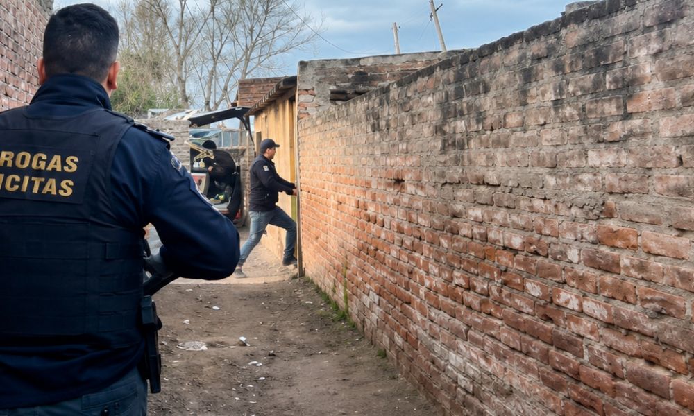 Detuvieron a una mujer y a su hijo tras allanamientos