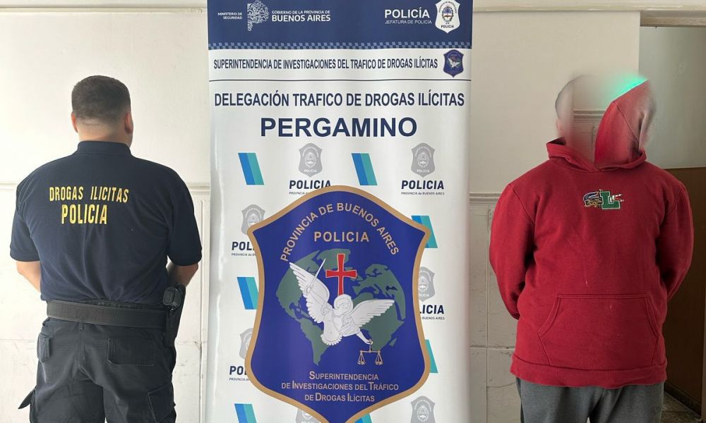 Golpe al narcotráfico en Pergamino