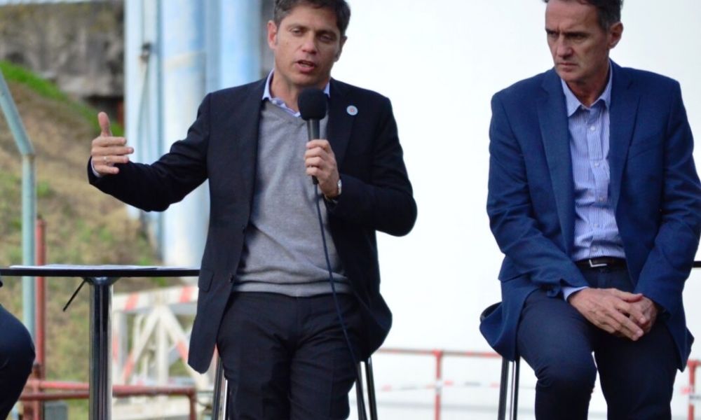 Axel Kicillof y Gabriel Katopodis