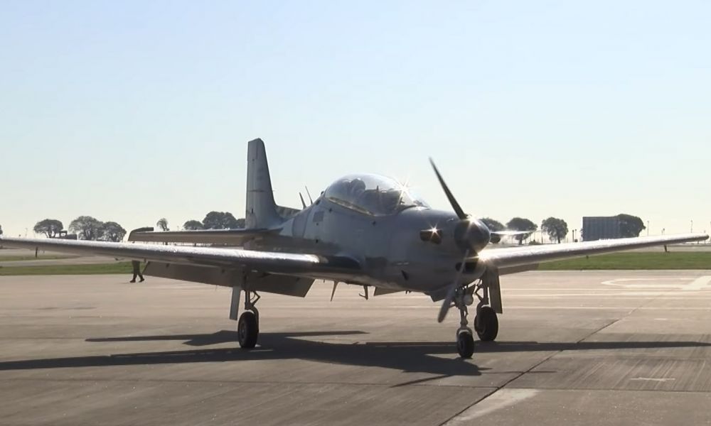 La Fuerza Aérea recibió el primer avión de ataque