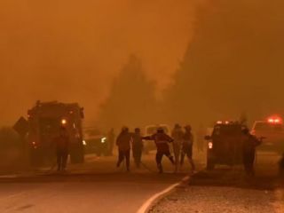 Alerta en Chubut: El viento y el calor reavivan los incendios forestales