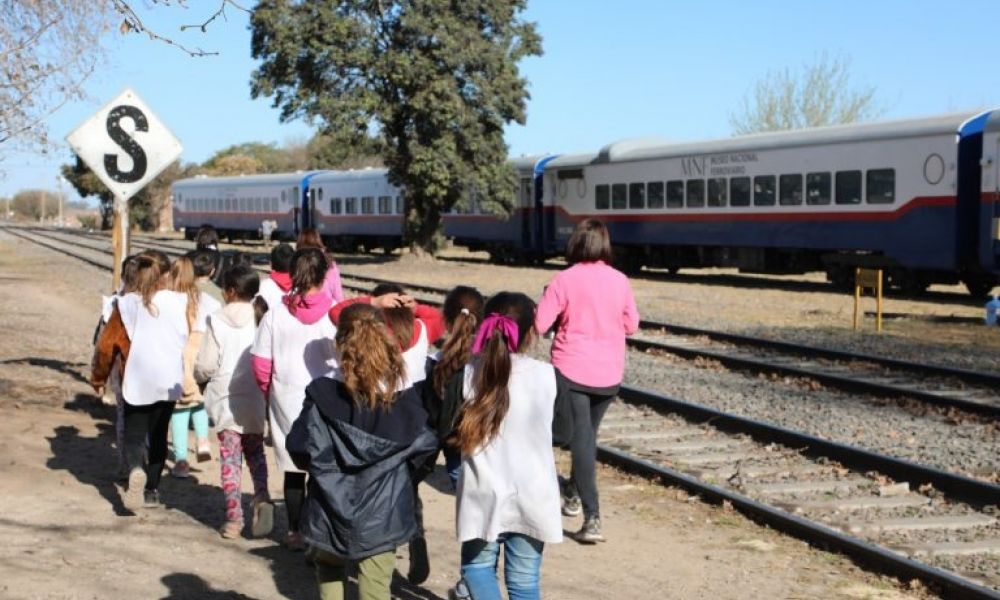 Llega el tren museo a Pergamino