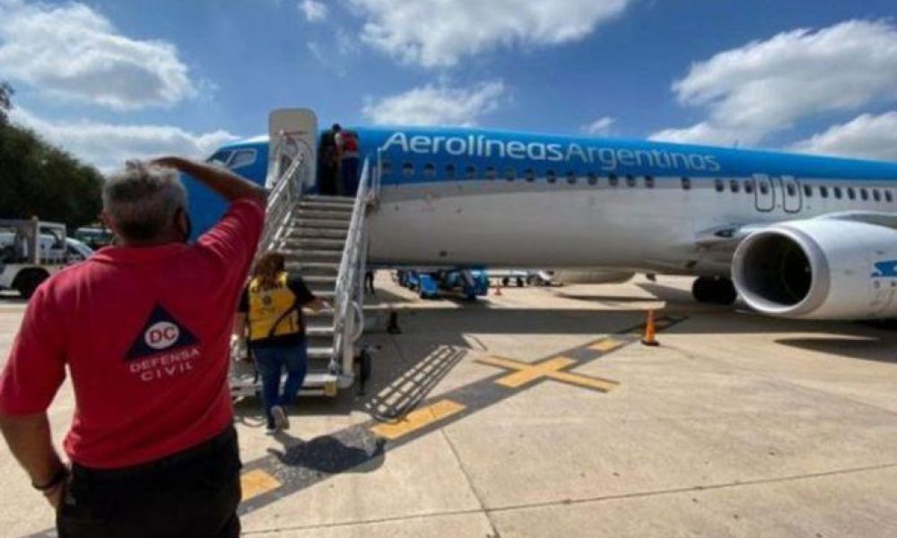 Avión de Aerolíneas  sufrió una despresurización