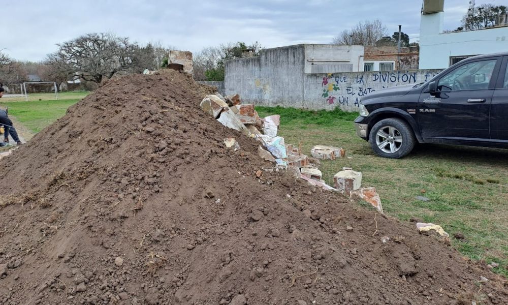 Obra en la Escuela Secundaria de Acevedo