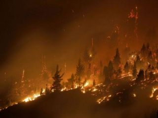 Declararon �estado de desastre �gneo� en la comarca andina