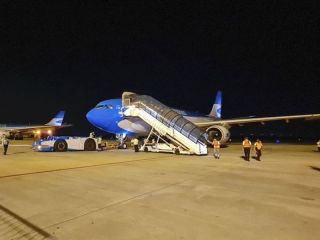 Arriban hoy a Mosc� los dos vuelos de Aerol�neas que traer�n m�s vacunas