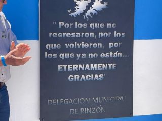 Pinzn rinde homenaje al Da de la Soberana Nacional con una emotiva celebracin