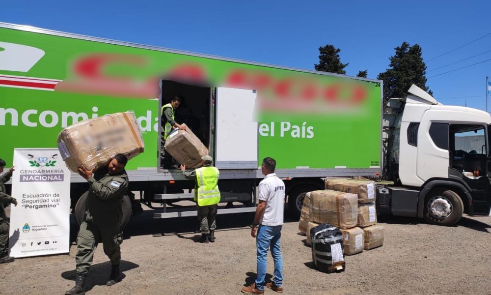 Secuestran mercadería de contrabando en El Socorro