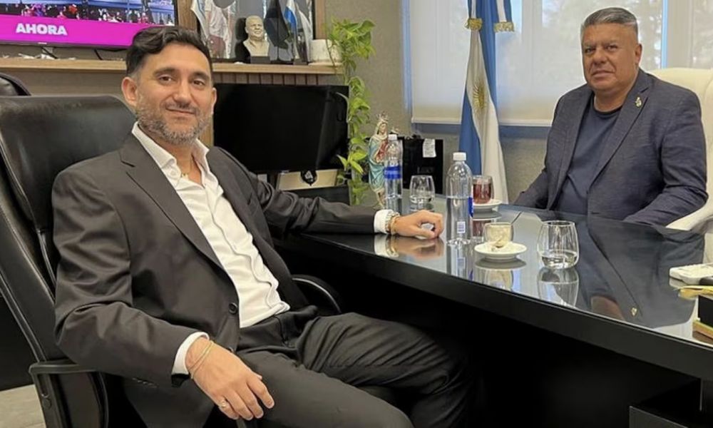 Ariel Vallejo y Claudio Chiqui Tapia