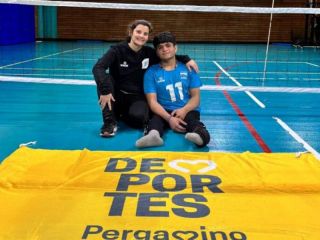 Pergaminenses brillan en los Parapanamericanos Juveniles de Chile: Triunfos en fútbol PC y vóley sentado